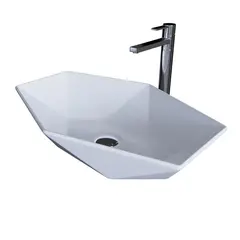 Раковина Grossman GR-3030 белая 600х415х130