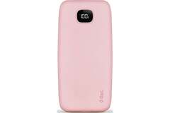 Внешний аккумулятор TTEC ChargeUp Pro LCD 20.000mAh PD 20W Powerbank, розовый