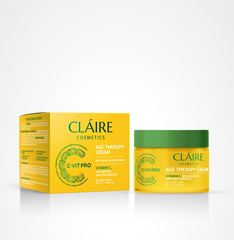 Claire cosmetics C-VIT PRO Крем для лица AGE THERAPY Антивозрастной эффект 50мл