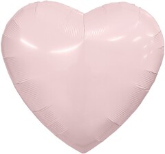 Сердце 9" Пыльная роза Agura