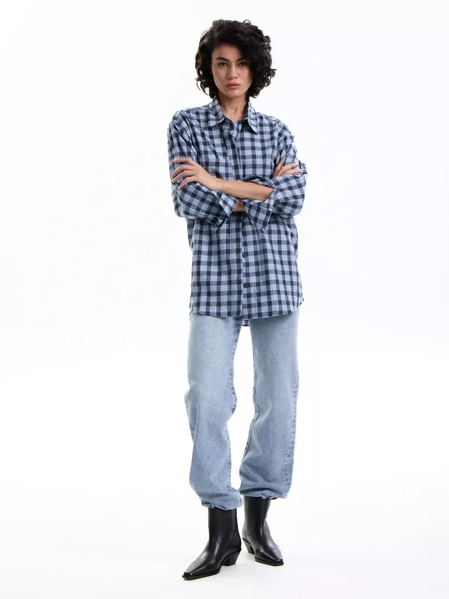 Рубашка в клетку soggi