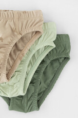 трусы/ уп  для мальчика  К 1966-3уп/папоротник,морская пена,слонята