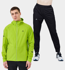 Костюм беговой Nordski Pro Energy Light 2.0 Lime Green/Black мужской