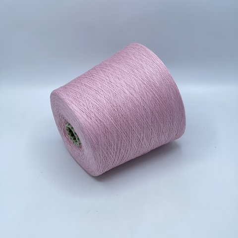 Бобинная пряжа,Cotton combed, 1693м. 100%Хлопок, Розовый(777), 39333