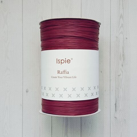 Рафия Ispie 194B (7499402) Темная роза Dark rose