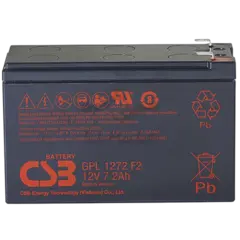 Аккумулятор CSB 12V 7.2Ah GPL1272 F2 (клемма 7мм) (GPL1272 F2 FR CSB)