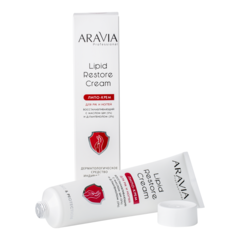 Липо-крем для рук и ногтей восстанавливающий Lipid Restore Cream, 100 мл, ARAVIA Prof
