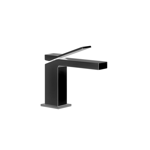 Gessi Rettangolo K Смеситель для раковины на 1 отверстие, цвет: черный 53002#299