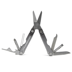 Мини-мультитул Leatherman Micra Gray, 10 функций, цвет серый (64380181N) | купить в интернет-магазине Multitool-Leatherman.Ru