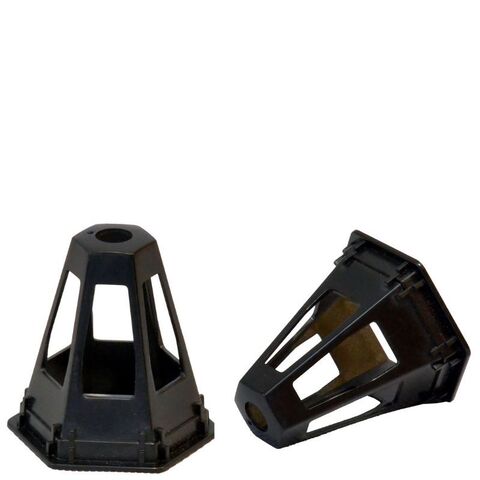 Горшочки для выращивателя Домашний сад черные (для пересадки растений)