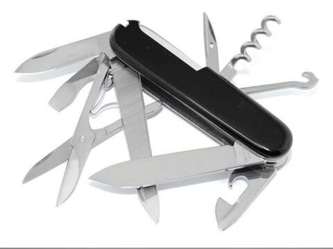 Нож складной Victorinox Mountainee, 91 mm, Black (1.3743.3)