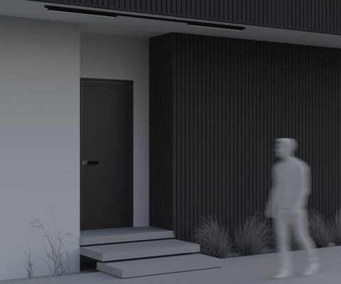 Уличный магнитный трековый светильник Maytoni EXILITY IP Basis O-TR02-1-S-24WB4K