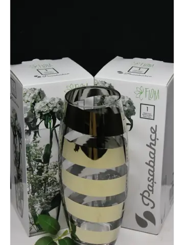 Ваза Флора " Золотая спираль"