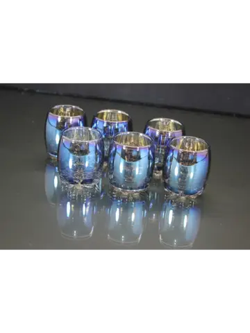 Набор стопок лазурит