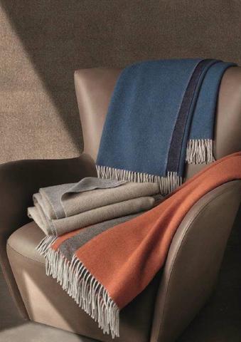 Плед 130x180 Somma Gold 021 bianco beige