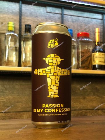 AF Brew Sour - Fruited Berliner Weisse Passion is my Confession 0,5 л. ж/б