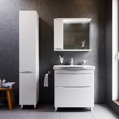 Тумба напольная с раковиной, 80 см,  AM.PM LIKE - M80FSX0802WG