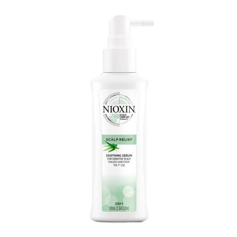 Nioxin Scalp Relief Soothing Serum - Успокаивающая сыворотка для чувствительной, сухой, раздраженной кожей головы (шаг 3)