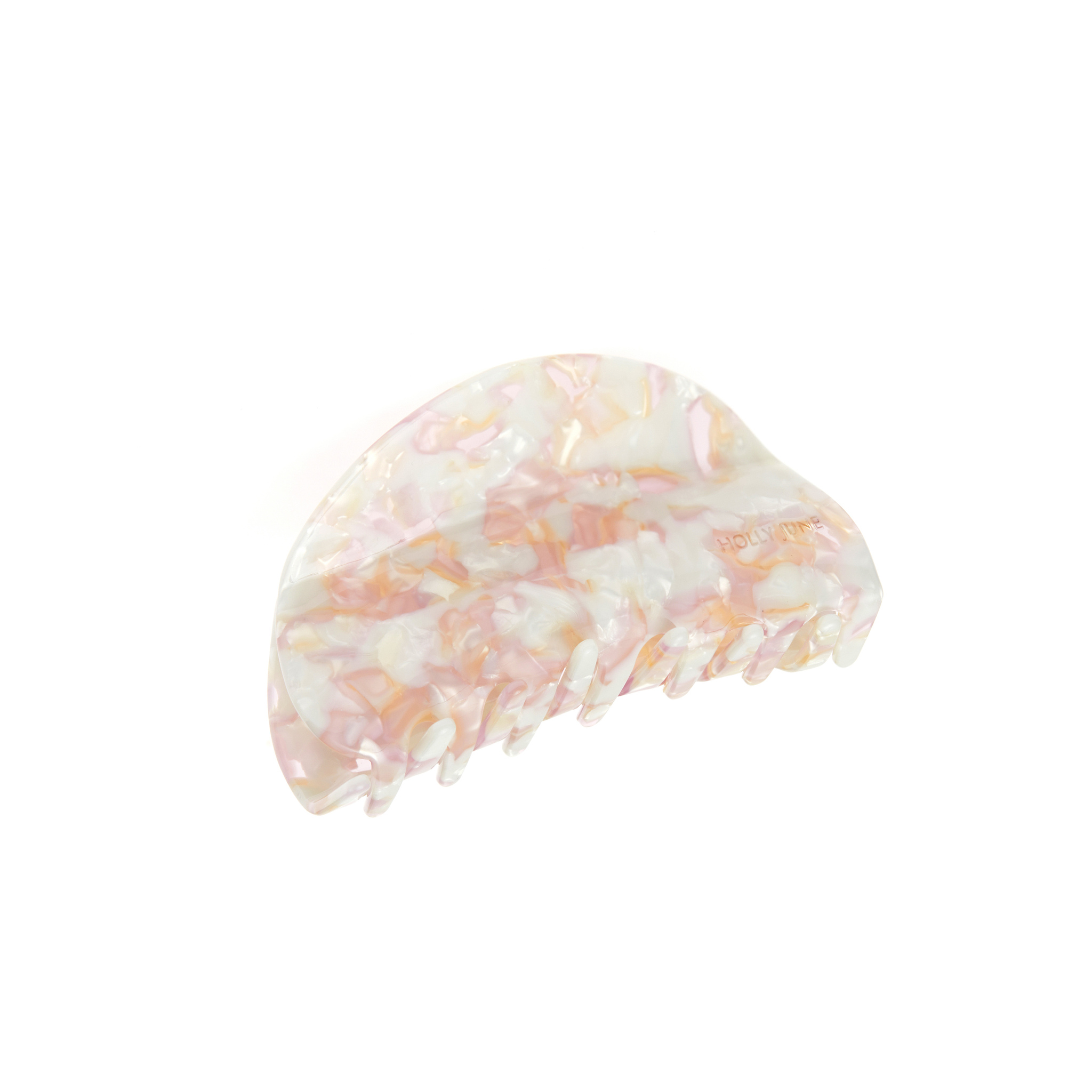 HOLLY JUNE Крабик Delicate Nacre Hair Claw – Strawberry Shake