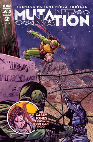 Teenage Mutant Ninja Turtles Mutant Nation #2 (Cover B)