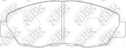 Колодки NiBK PN8484