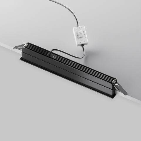 Встраиваемый светодиодный светильник Maytoni Parete DL100-12W2.7-3-4K-B