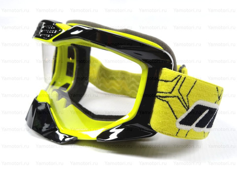 Кроссовые мотоочки NENKI, жёлтые