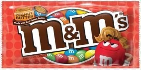 Шоколадное драже M&M's Peanut butter c арахисовым маслом 80.2 гр