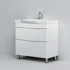 Тумба напольная с раковиной, 80 см,  AM.PM LIKE - M80FSX0802WG