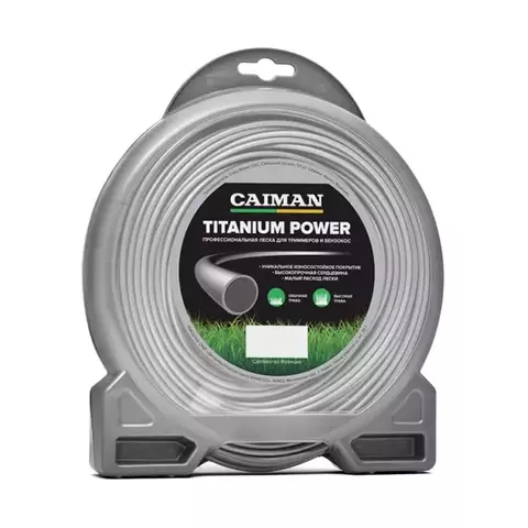 Леска 2,5мм 81м Caiman Titanium Power, проф. в интернет-магазине ЯрТехника