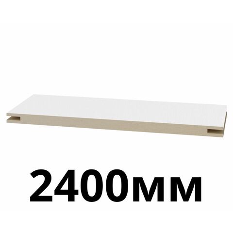 Добор телескопический 220х10х2400мм экошпон Белый снежный