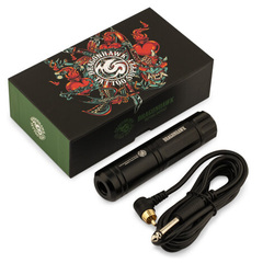 Atom M6 Super Rotary Tattoo Pen - Black, 4.0 mm