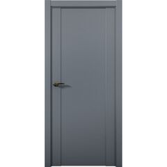 Купить Межкомнатная дверь эмалит Co 2 Кобальт антрацит глухая