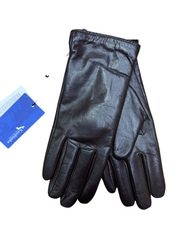 Перчатки.Женские.Кожаные.Люкс качества. Подклад: трикотаж-шерсть.5 шт в упаковке.