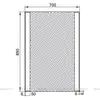 Aquanet 196658 Зеркало Форли 7085 с LED подсветкой, 700х850x32 мм, инфракрасный выключатель (196658)