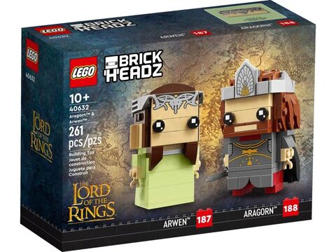 Lego BrickHeadz. the Lord of the Rings: Arwen and Aragorn (40632)