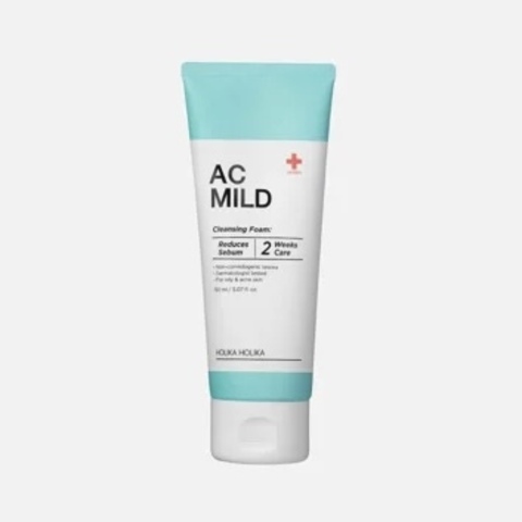 HOLIKA HOLIKA AC MILD Очищающая пенка для проблемной кожи, 150 мл