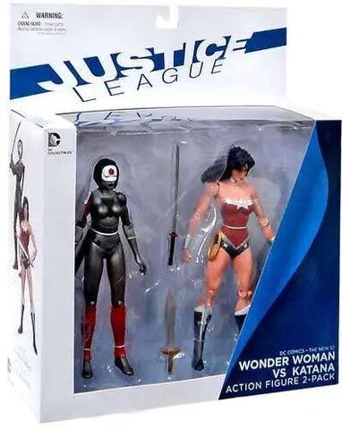 New 52 Justice League Figure Two-Pack - Wonder Woman Vs. Katana
