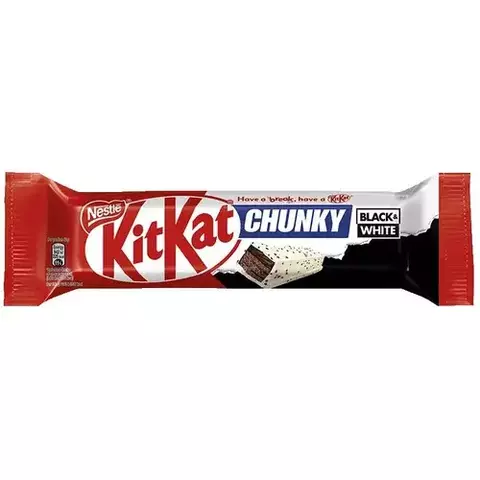 Шоколадный батончик KitKat Chunky Black & White