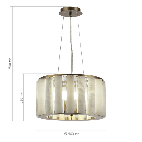 Светильник подвесной ST Luce Delight SL1516.303.06