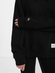 Толстовка Alpha Industries Essential French Terry Hoodie Black (Черный)