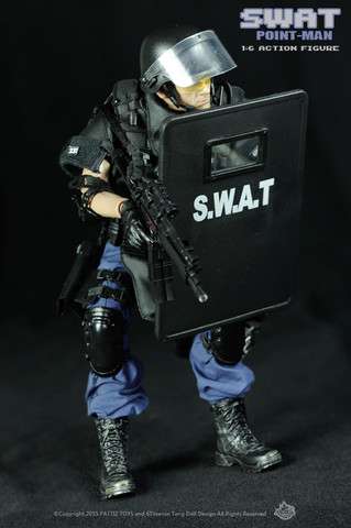 Милитари фигурка Полицейского SWAT Point Man