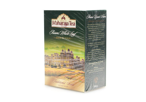 Индийский чай "Махараджа" целый лист, 100г