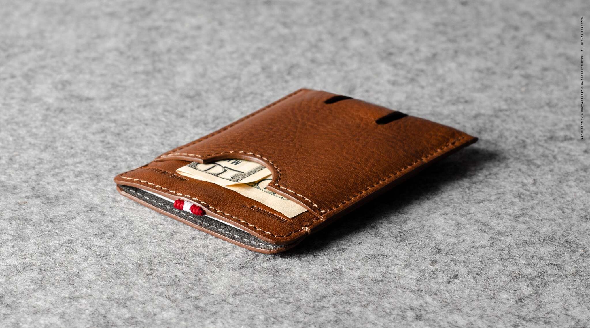 Hard Graft Push Card Case Classic — картхолдер из кожи