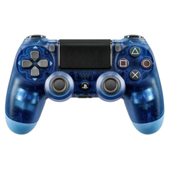 Беспроводной геймпад DualShock 4 для PS4 (Crystal Blue, 2ое поколение, China)