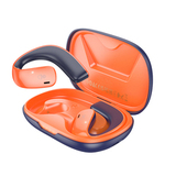 Беспроводные Bluetooth - наушники TWS с зарядным кейсом Hoco EQ4 (Синий с оранжевым)