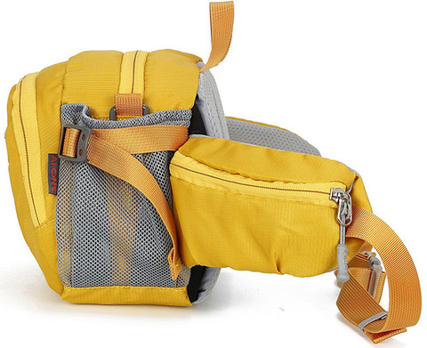 Картинка сумка поясная Ai One 6418 Yellow - 3