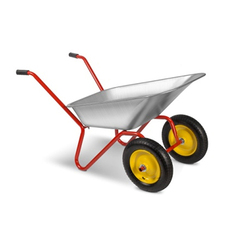66-8-078 Тачка садовая двухколесная, грузоподъемность 110кг, объем 80л (Yard)