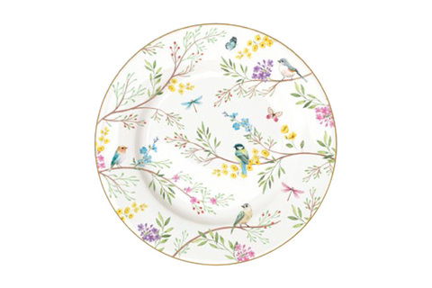 Тарелка закусочная 19см Easy Life Пение птиц