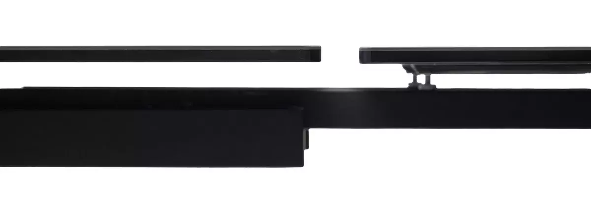 Стол FONDI 180 MARBLES NERO KL-116 Черный мрамор матовый, итальянская керамика/ черн.каркас, DISAUR